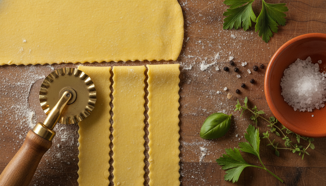 Elaboración artesanal de pasta fresca en CABOTINA